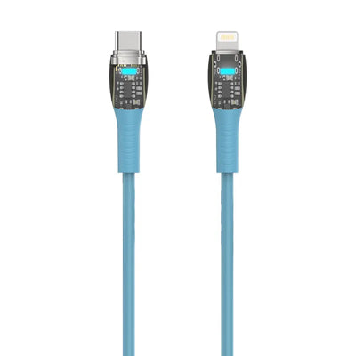 Buy Hook Flat USB A to Type-C Braided Cable with Zinc Alloy Shell Grey (LTC-711) | Buy.cashforphone