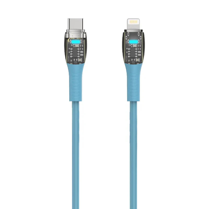 Buy Hook Flat USB A to Type-C Braided Cable with Zinc Alloy Shell Grey (LTC-711) | Buy.cashforphone