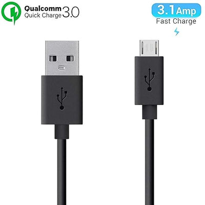 Buy USB Cable for BlackZone Turbo 4G USB Cable Original Like Charger Cable | Sync Quick Fast Charging Cable | Micro USB Data Cable | Android V8 Cable (4 Amp, 1 Meter, BM14, Black) | Buy.cahsforphone