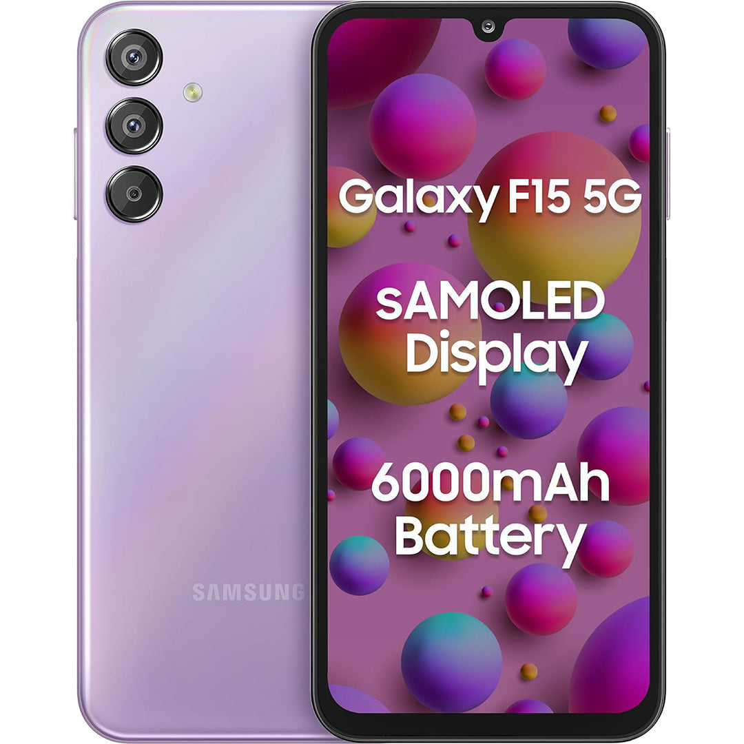 Buy Refurbished And Second Hand Samsung Galaxy F15 5G Smartphone Online (Groovy Violet) From CashForPhone.in