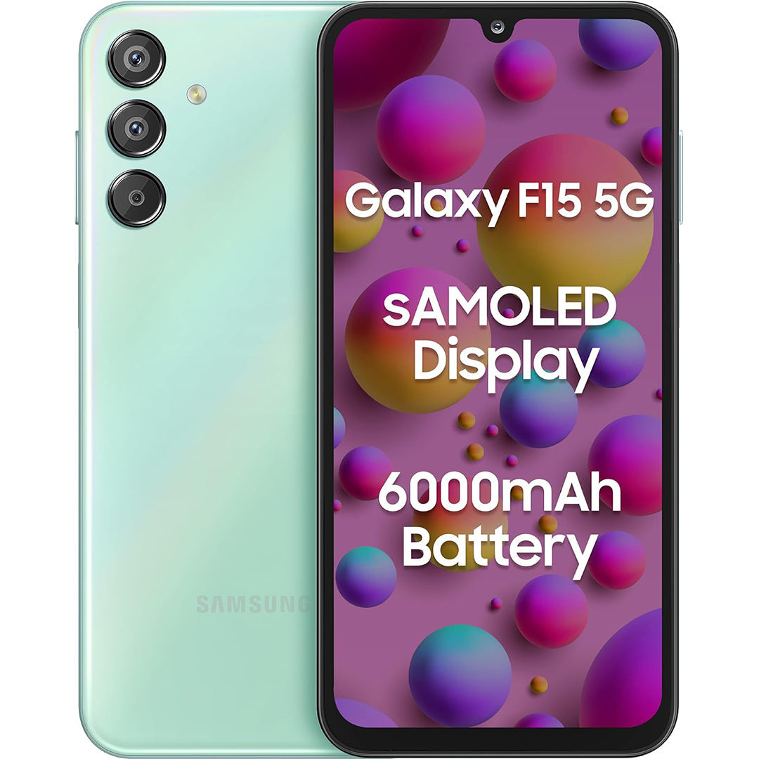 Buy Refurbished And Second Hand Samsung Galaxy F15 5G Smartphone Online (Jazzy Green) From CashForPhone.in