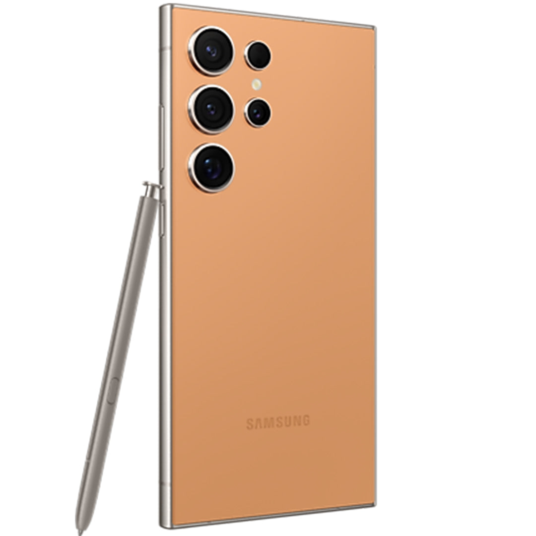 Buy Refurbished And Second Hand Samsung Galaxy S24 Ultra 5G Smartphone Online (Titanium Orange) From CashForPhone.in