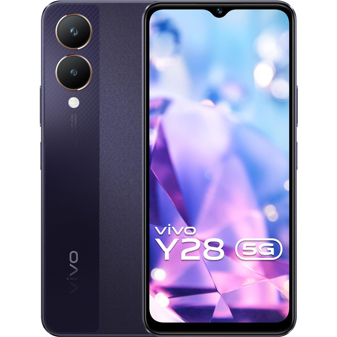 Buy Refurbished And Second Hand Vivo Y28 5G Smartphone Online (Crystal Purple) From CashForPhone.in
