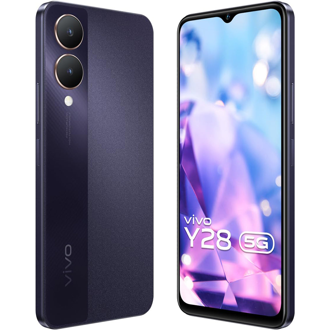 Buy Refurbished And Second Hand Vivo Y28 5G Smartphone Online (Crystal Purple) From CashForPhone.in