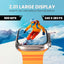 Gizmore CRAZE 2.01inch (5.1cm) Always-On Edge to Edge Display BT Calling Smartwatch