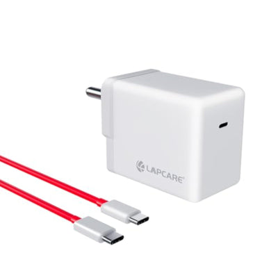 LAPCARE Adopt Type C 30W PD Charger with Type-C to Type-C 30W Cable