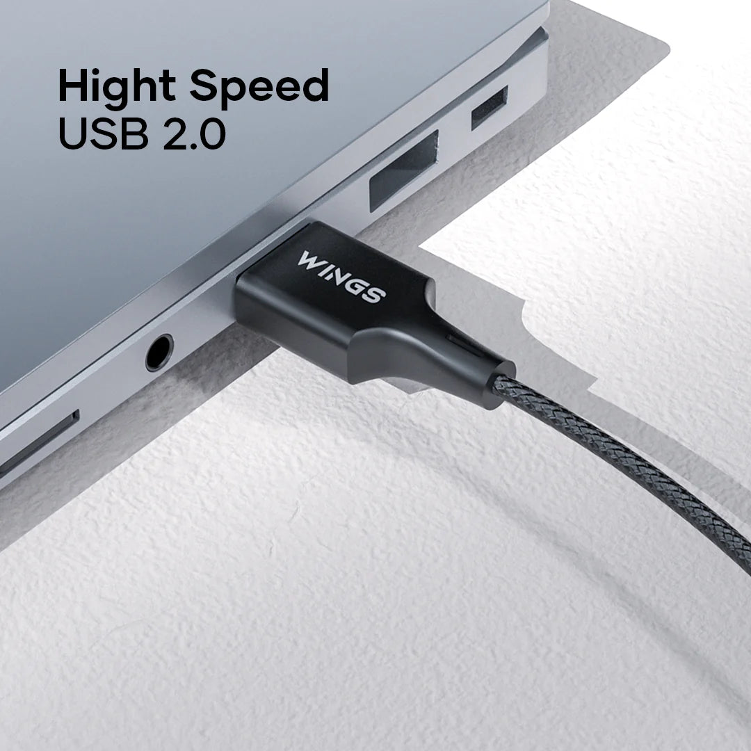 Wing Nexa Plus Data Cable Fast Charging