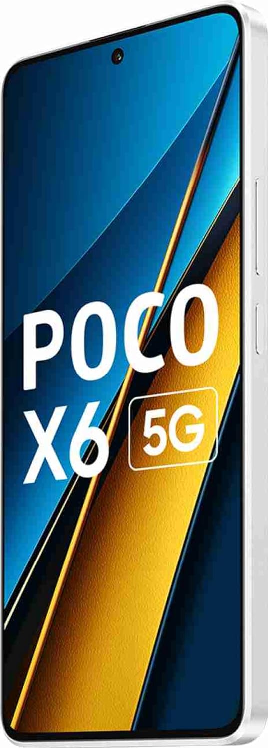 Buy Refurbished And Second Hand POCO X6 5G Smartphone Online (SNOWSTORM WHITE) From CashForPhone.in