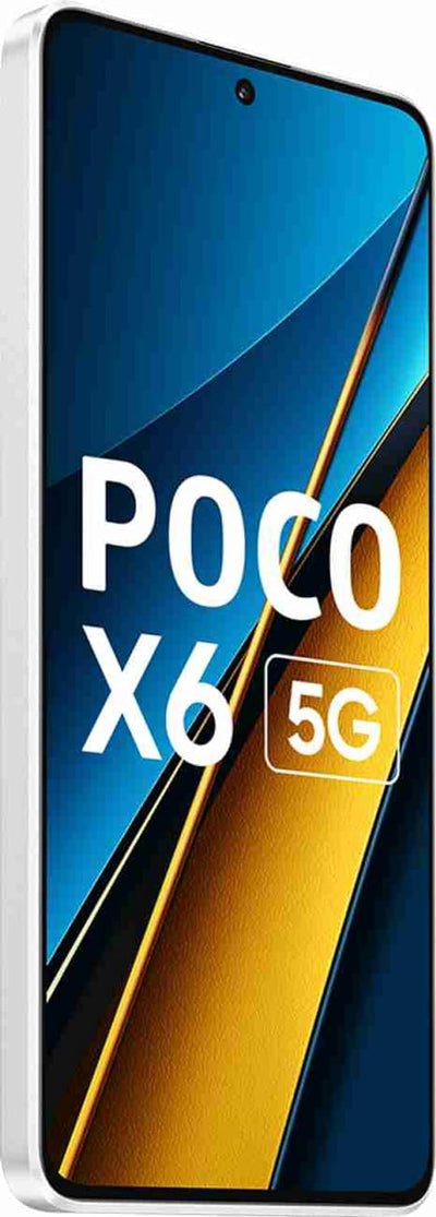 Buy Refurbished And Second Hand POCO X6 5G Smartphone Online (SNOWSTORM WHITE) From CashForPhone.in