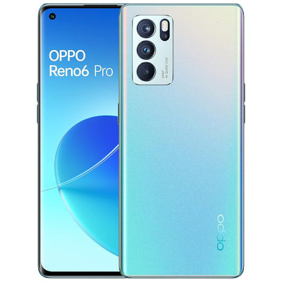 Buy Refurbished And Second Hand Oppo Reno 6 Pro 5G Smartphone Online (Arora Blue) From CashForPhone.in