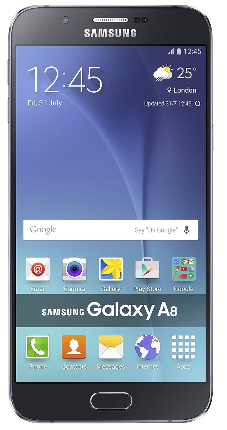 Buy Refurbished And Second Hand Samsung Galaxy A8 Smartphone Online (Black) From CashForPhone.in