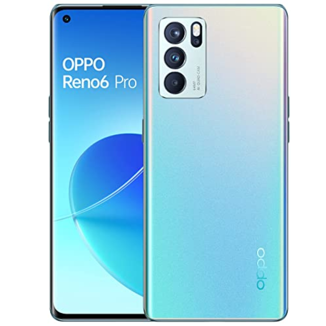 Buy Refurbished And Second Hand Oppo Reno 6 Pro 5G Smartphone Online (Moonlight) From CashForPhone.in