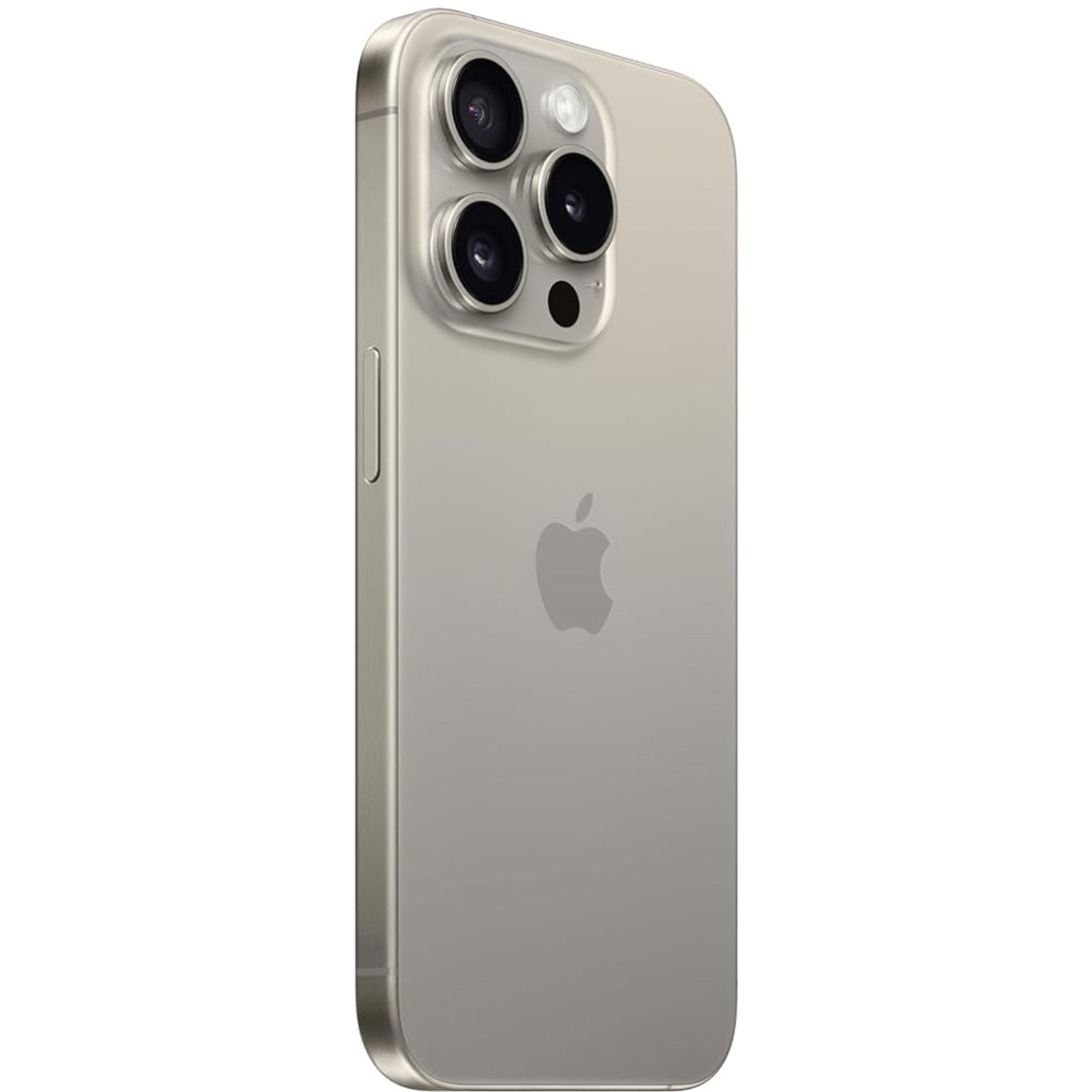 Buy Refurbished And Second Hand Apple iPhone 15 Pro Smartphone Online (Natural titanium) From CashForPhone.in