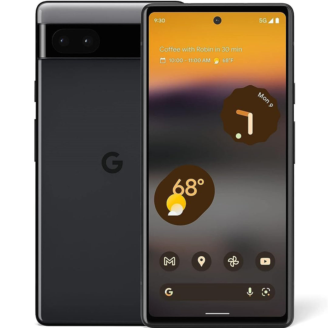 Buy Refurbished And Second Hand Google Pixel 6A Smartphone Online (Charcoal) From CashForPhone.in