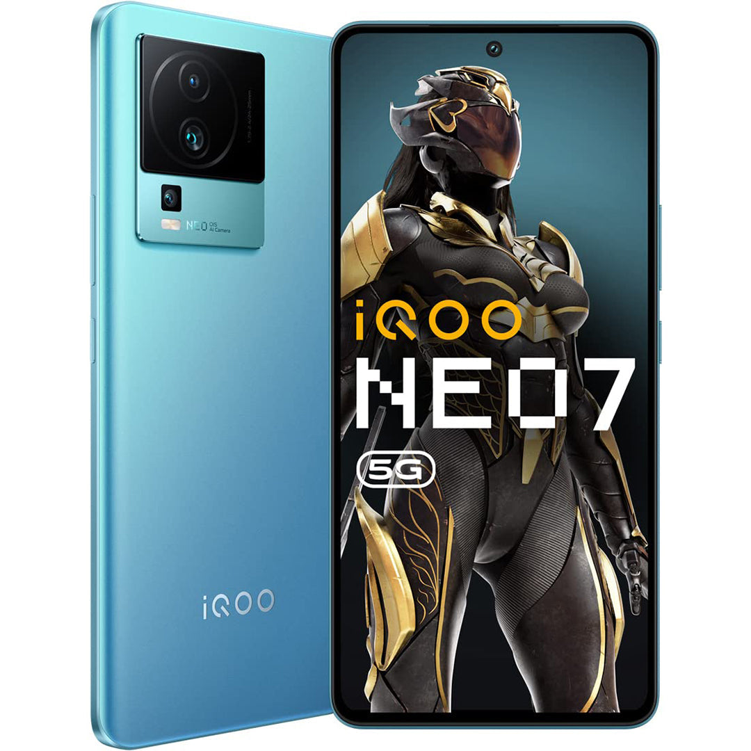 Buy Refurbished And Second Hand Iqoo Neo 7 5G Smartphone Online (Blue) From CashForPhone.in