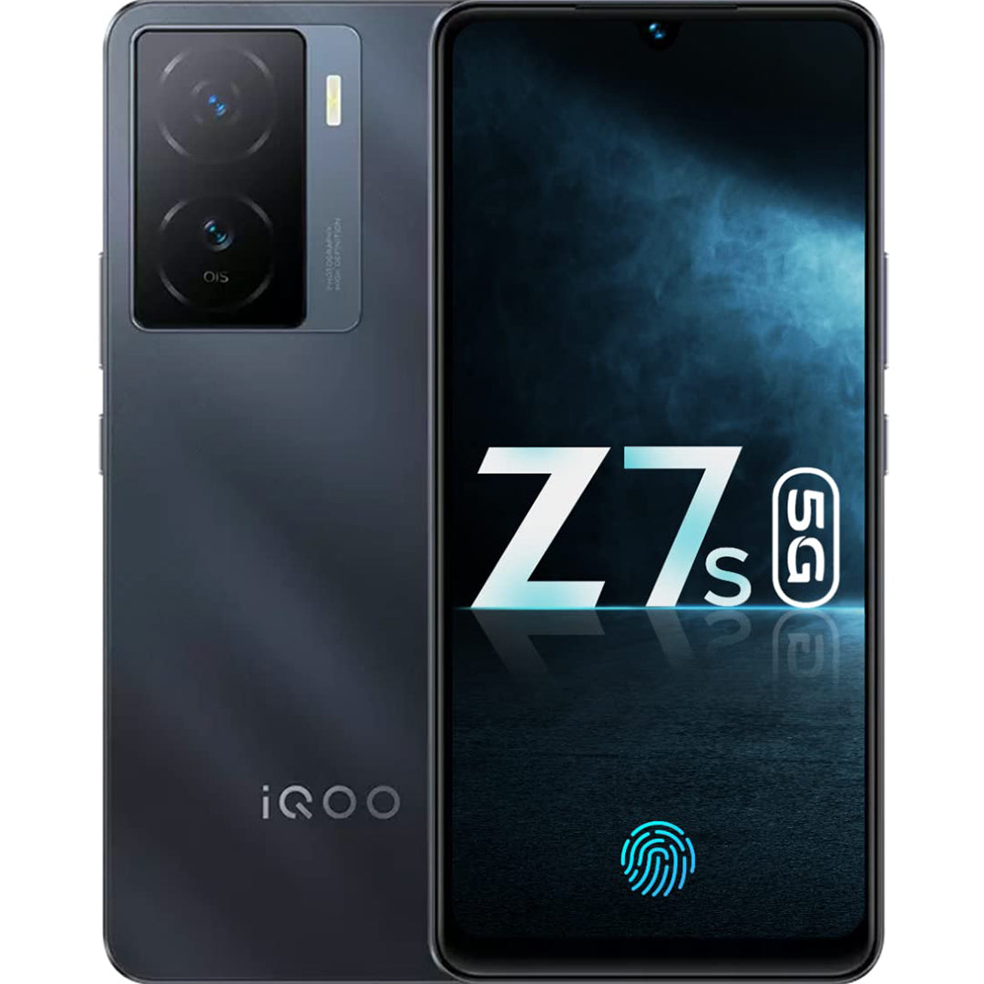 Buy Refurbished And Second Hand Iqoo Z7S 5G Smartphone Online (Obsidian Black) From CashForPhone.in