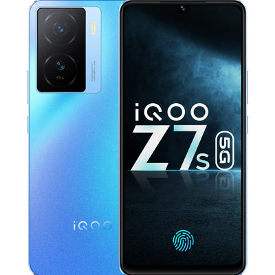 Buy Refurbished And Second Hand Iqoo Z7S 5G Smartphone Online (Starlight Blue) From CashForPhone.in