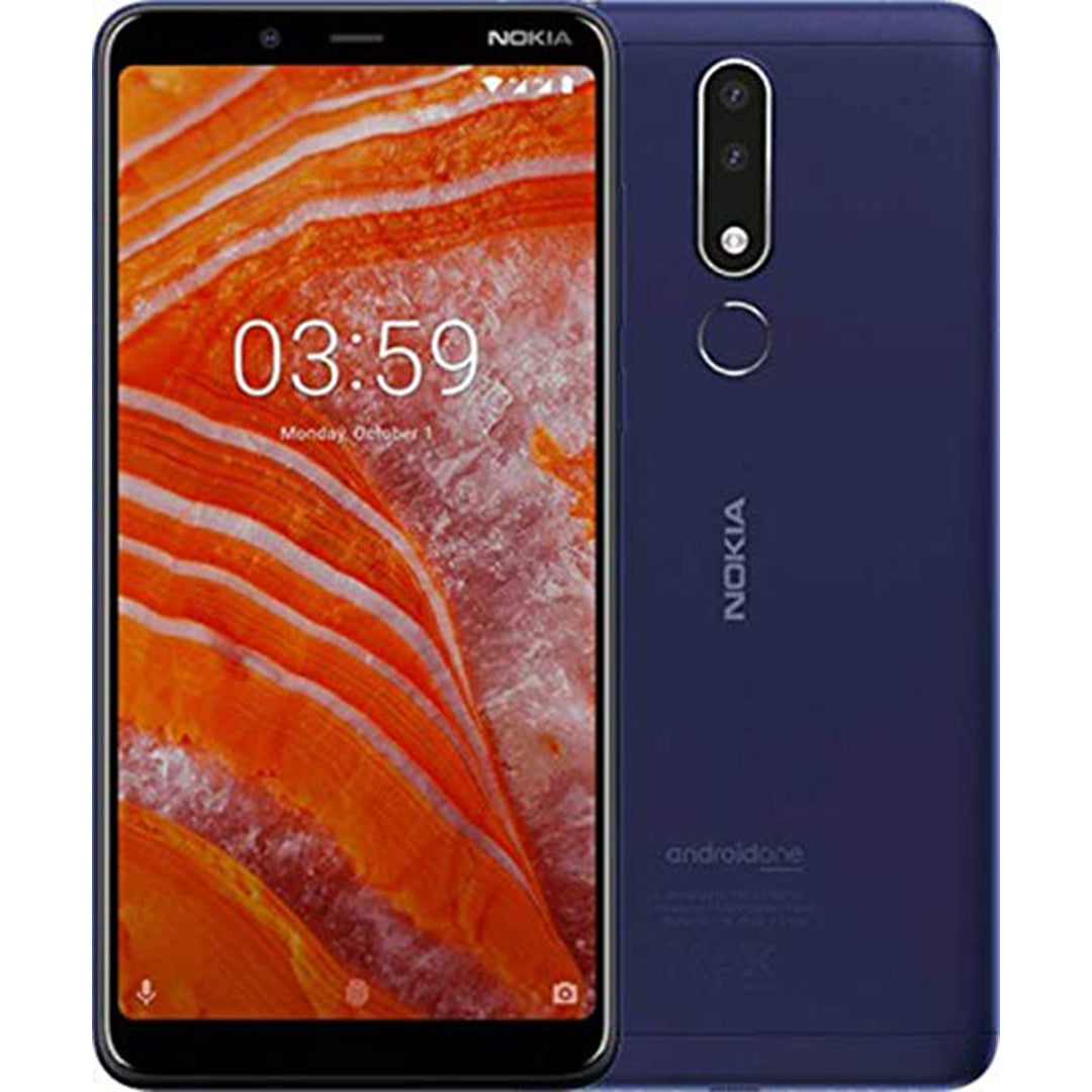 Buy Refurbished And Second Hand Nokia 3.1 Plus Smartphone Online (Blue) From CashForPhone.in