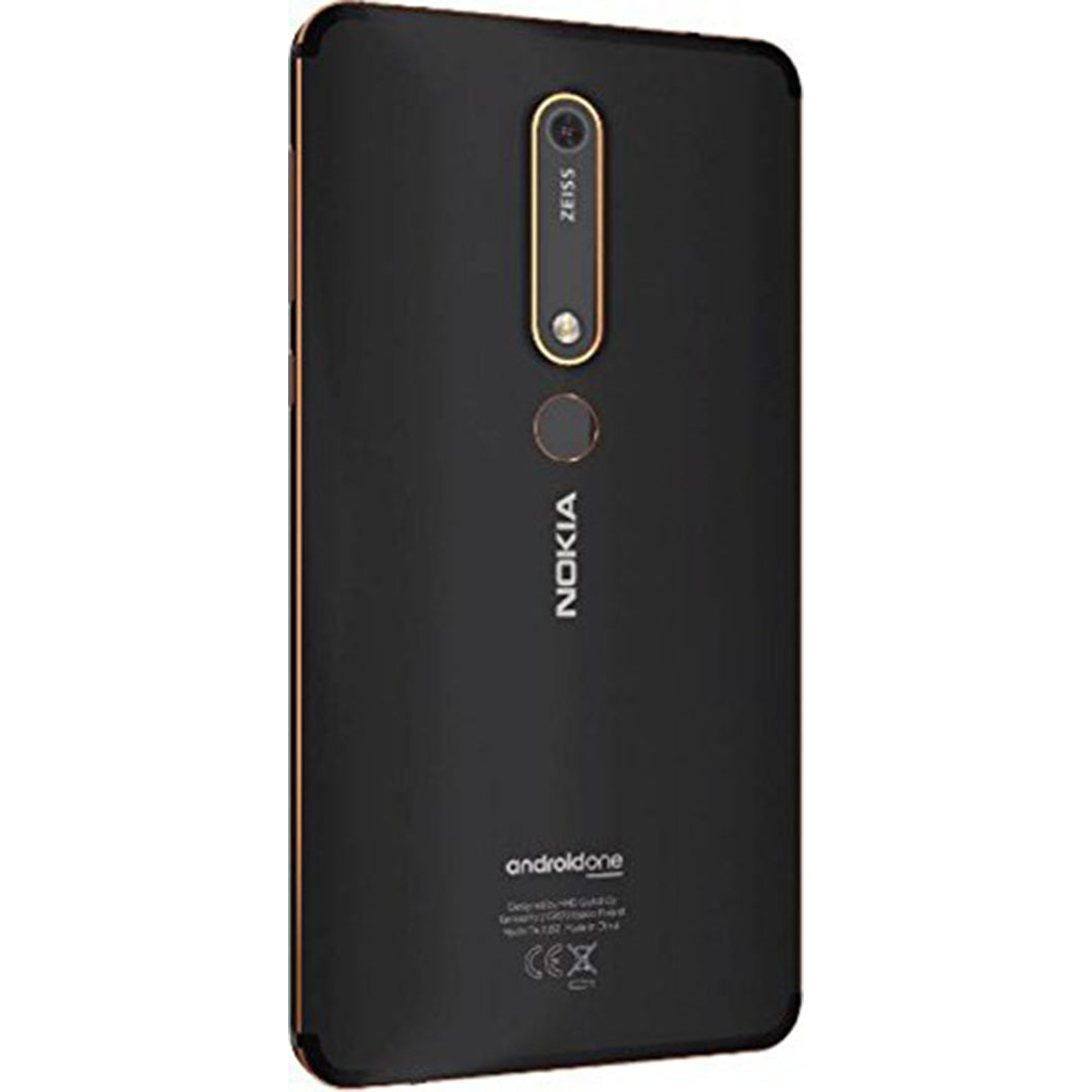 Buy Refurbished And Second Hand Nokia 6.1 Smartphone Online (Black & Copper) From CashForPhone.in