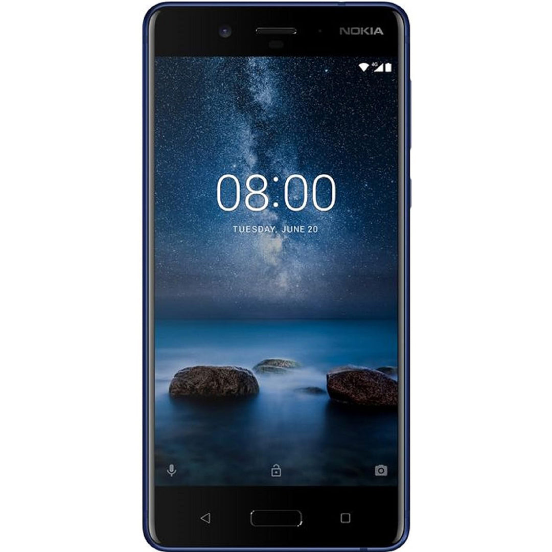 Buy Refurbished And Second Hand Nokia 8 Smartphone Online (Blue) From CashForPhone.in