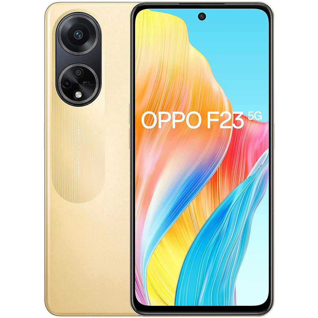 Buy Refurbished And Second Hand OPPO F23 5G Smartphone Online (Bold Gold) From CashForPhone.in