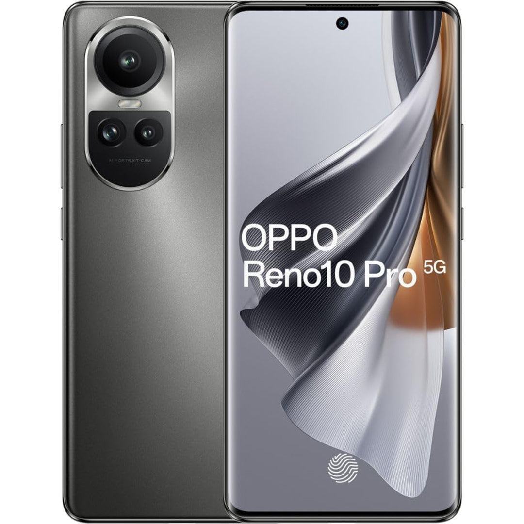 Buy Refurbished And Second Hand Oppo Reno 10 Pro Smartphone Online (Silvery Grey) From CashForPhone.in