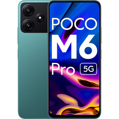 Buy Refurbished And Second Hand POCO M6 Pro 5G Smartphone Online (Forest Green and Power Blac) From CashForPhone.in