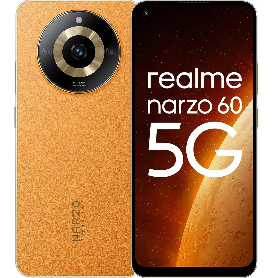 Buy Refurbished And Second Hand Realme Narzo 60 5G Smartphone Online (Mars Orange ) From CashForPhone.in