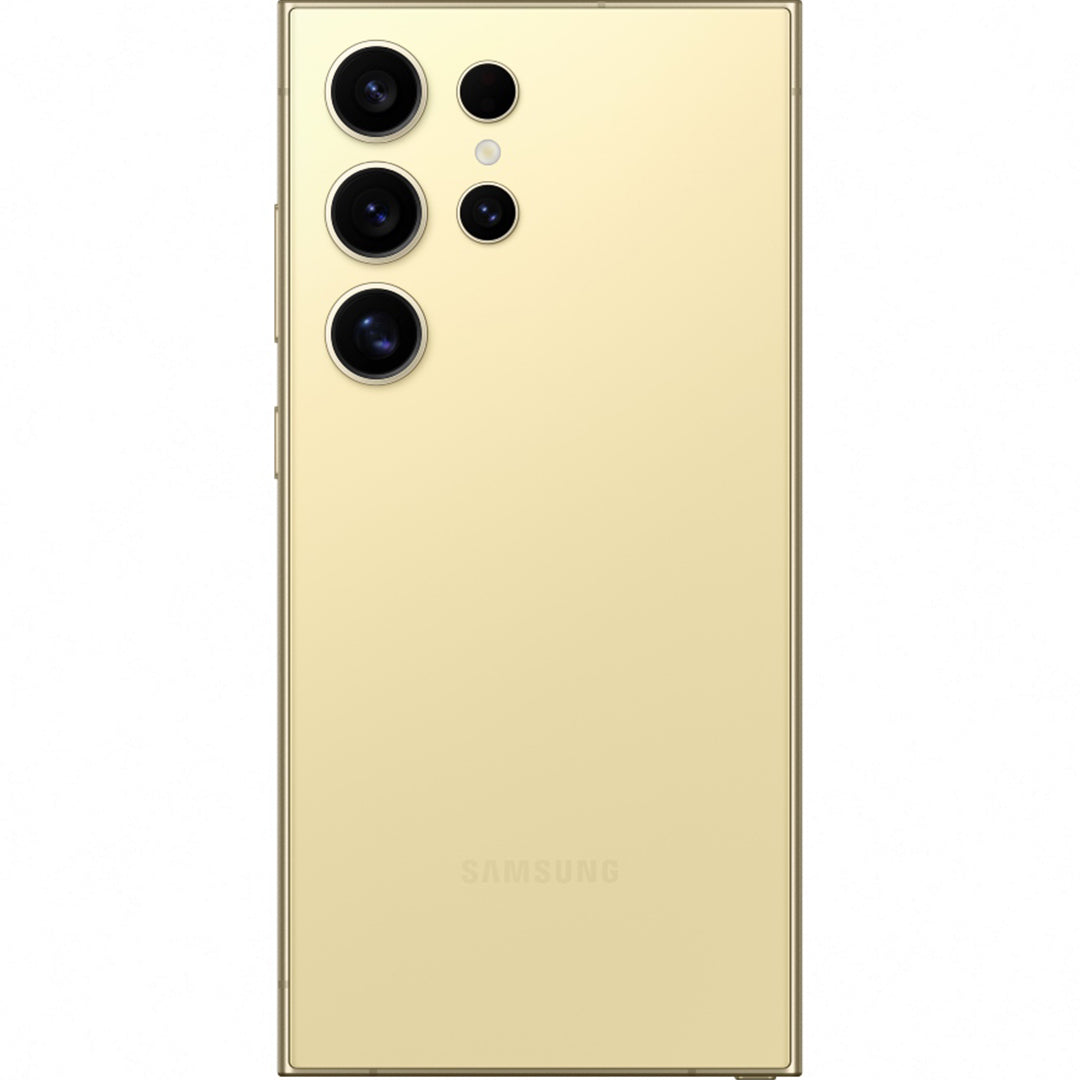 Buy Refurbished And Second Hand Samsung Galaxy S24 Ultra 5G Smartphone Online (Titanium Yellow) From CashForPhone.in
