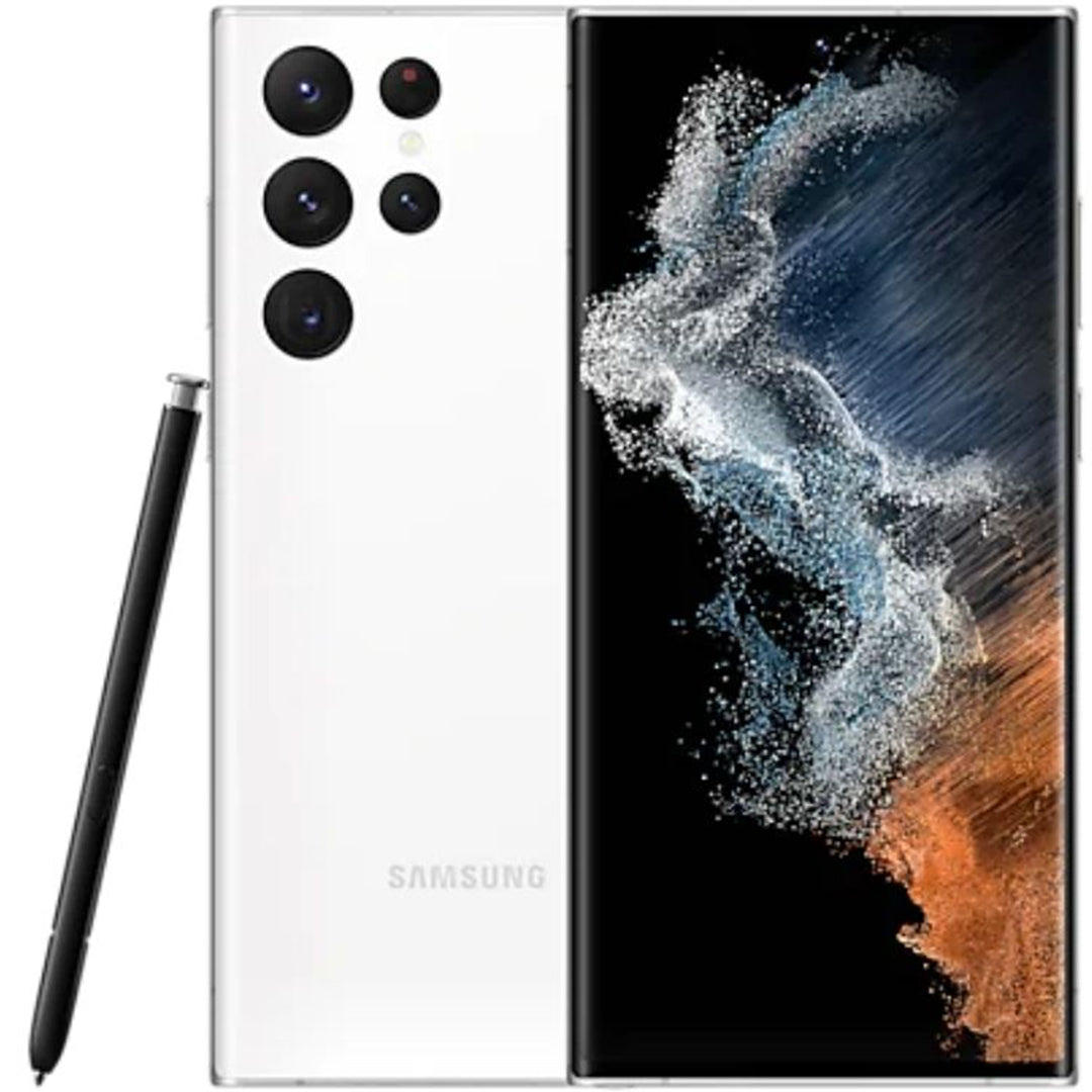 Buy Refurbished And Second Hand Samsung S22 Ultra Smartphone Online (Phantom White) From CashForPhone.in