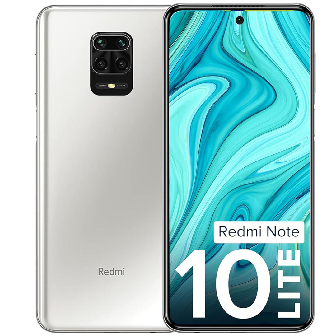 Buy Refurbished And Second Hand Xiaomi Redmi Note 10 Lite Smartphone Online (Glacier White) From CashForPhone.in